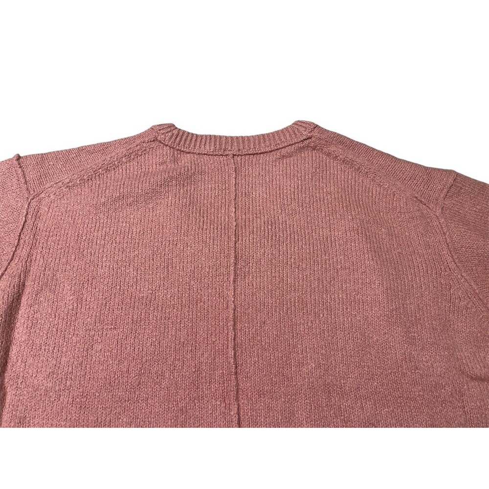 New  Free People Brookside Sweater Tunic Pink Long Sleeve Scoop Neck Medium - Picture 6 of 6